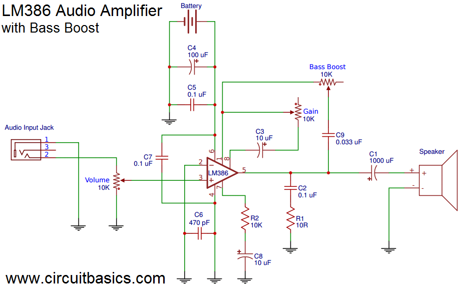 Simple Amplifier Circuit Diagram Using Transistor ~ DIAGRAM