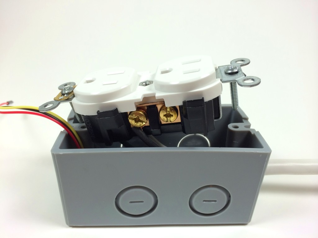 Build an Arduino Controlled Power Outlet - Attaching the Hot Electrical Wire