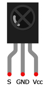 IR Receiver Stand-Alone Pinout Diagram