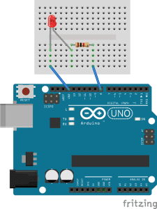 Getting Started with the Arduino - Changing the Pin