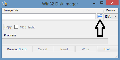 Win32DiskImager Write