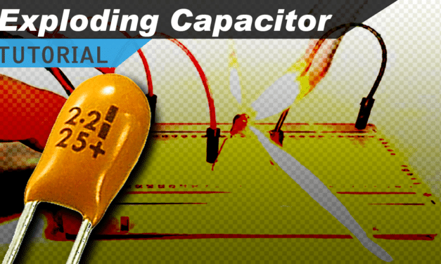 [VIDEO] Exploding Capacitor