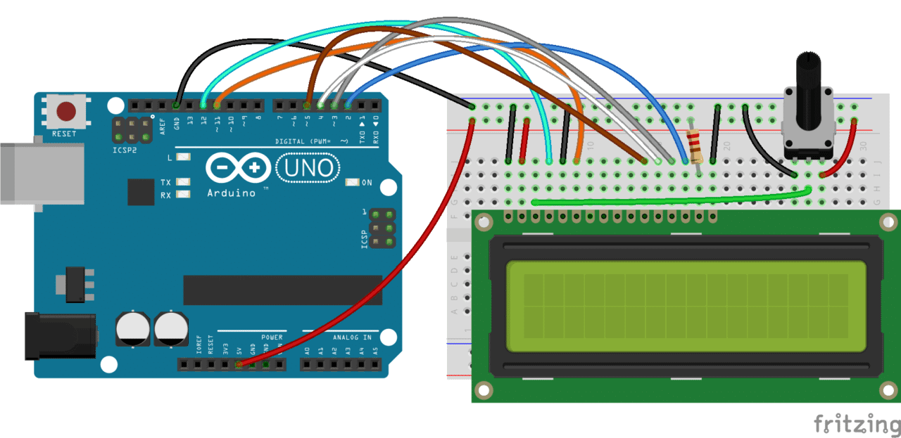 So steuert man ein LCD Display mit Arduino – Code und Schaltplan