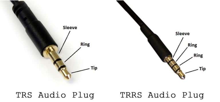 TRS vs TRRS Audio Plugs