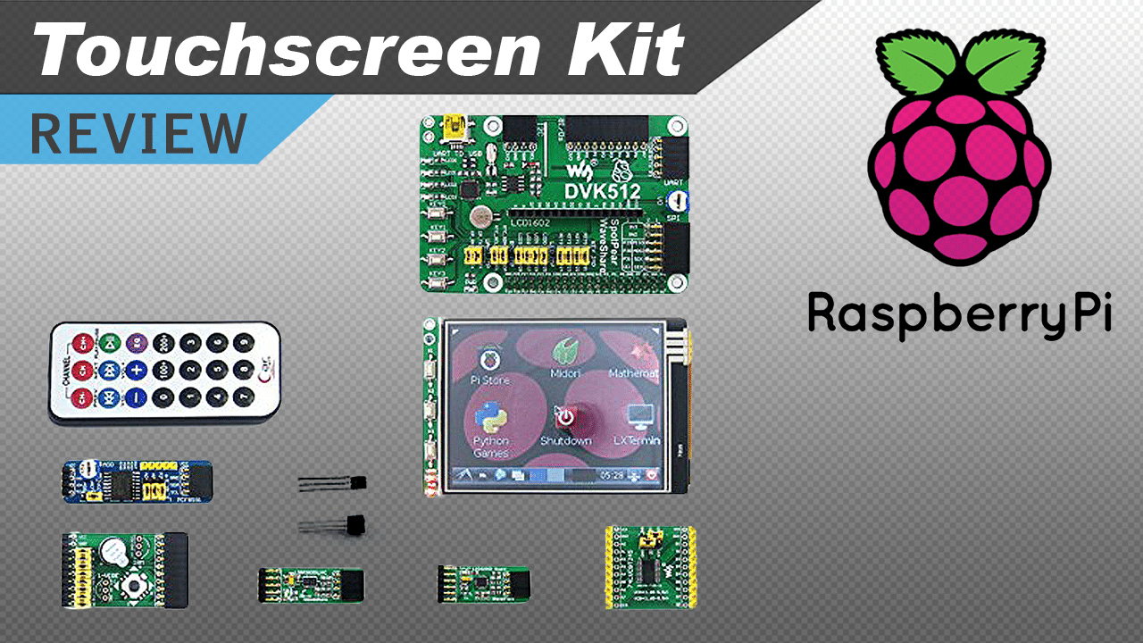 [VIDEO] Raspberry Pi 3.2″ Touch Screen and Modules Kit Review