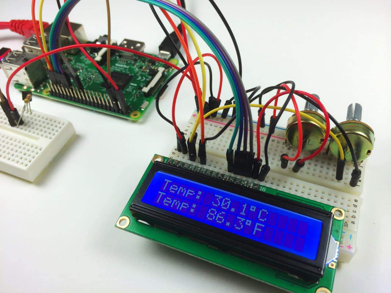 How to Setup an LCD on the Raspberry Pi and Program It With Python