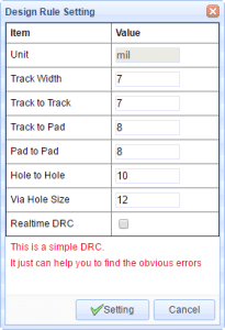 How to Make a Custom PCB - Design Rule Check Options