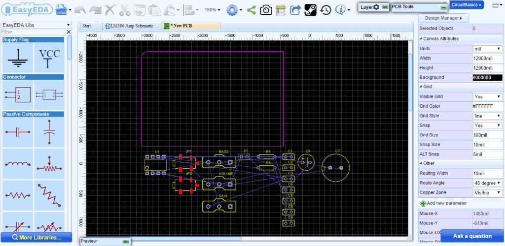 How to Make a Custom PCB - EasyEDA PCB Editor