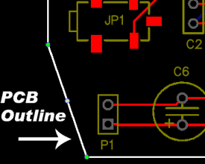 How to Make a Custom PCB - PCB Outline