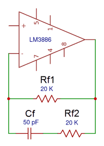 How to Design a Hi-Fi Audio Amplifier With an LM3886 - Rf1, Rf2 and Cf