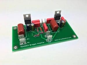 How to Build an Audio Amplifier With the TDA2003 - Assembled Bridged Amplifier