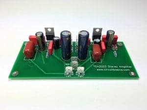 How to Build an Audio Amplifier With the TDA2003 - Assembled Stereo Amplifier