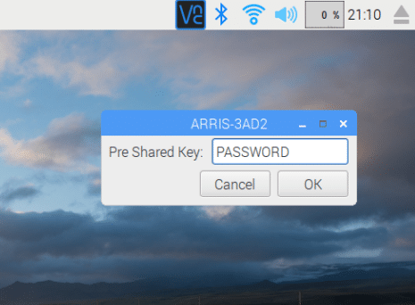 How to Setup WiFi on the Raspberry Pi 3 - Enter Pre Shared Key
