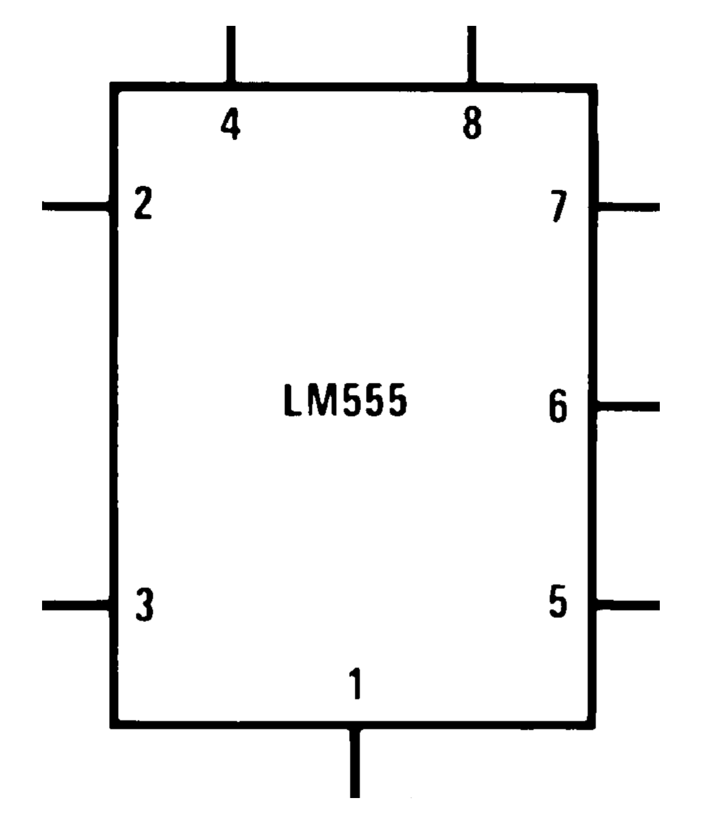 How to Read Electrical Schematics - 555 Timer Schematic Symbol