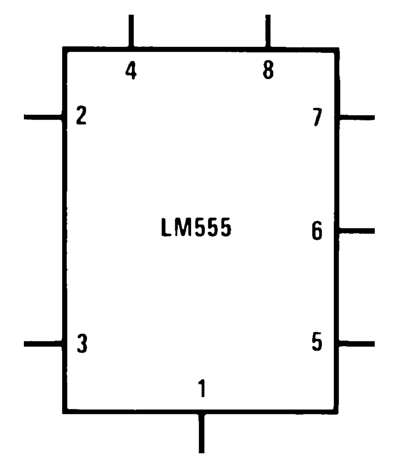 How to Read Electrical Schematics - 555 Timer Schematic Symbol