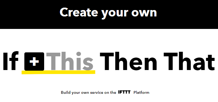 How to Send an Email With ESP8266 and IFTTT - Creating Account Step 2