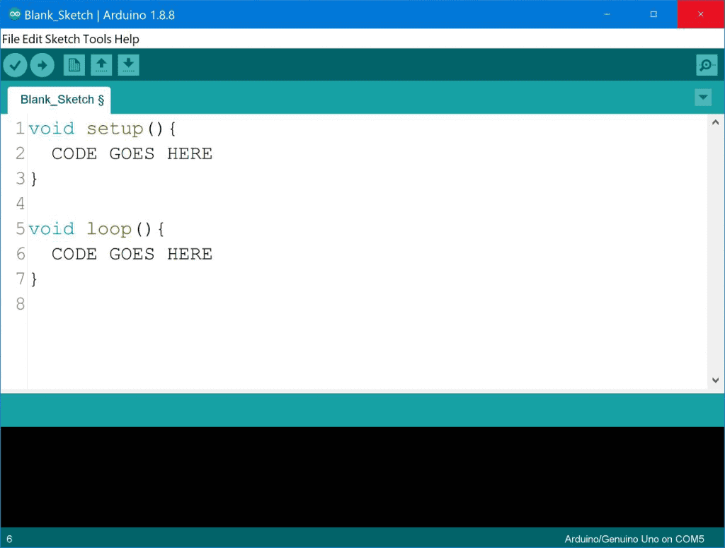 Setting up the Arduino IDE void loop.png