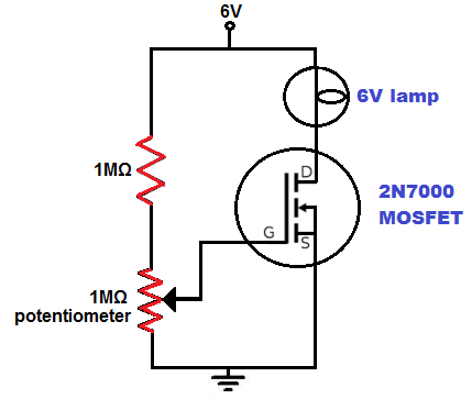 Variable Resistors - Potentiometer Circuit