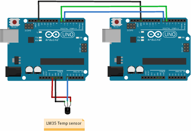 Wired Communication Between Two Arduinos