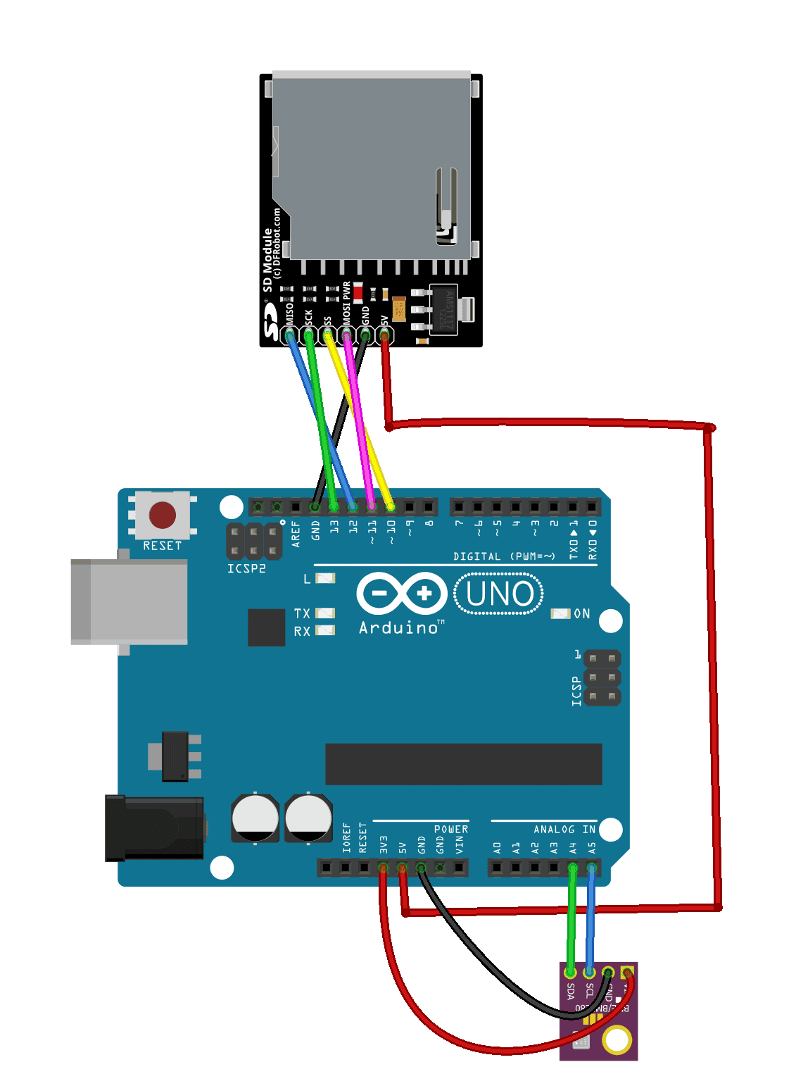 How to Write Arduino Data to Files on an SD Card - Circuit Basics