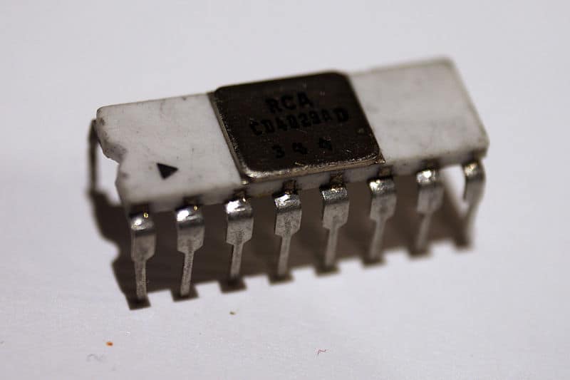 Old IC 4029 - Counter IC