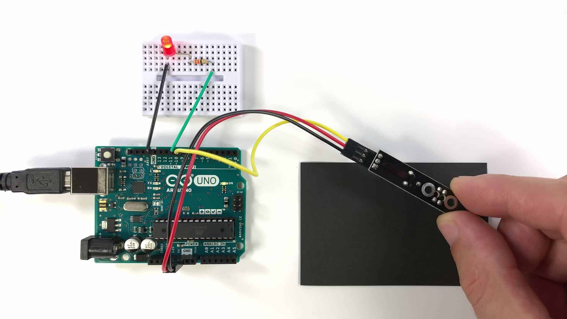 How to Use Obstacle Avoidance and IR Tracking Sensors on the Arduino -  Circuit Basics