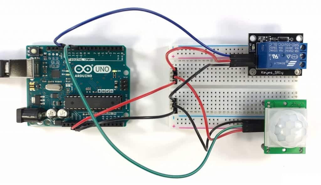 Interfacing SR602 PIR Motion Detection Sensor with Arduino - Electropeak