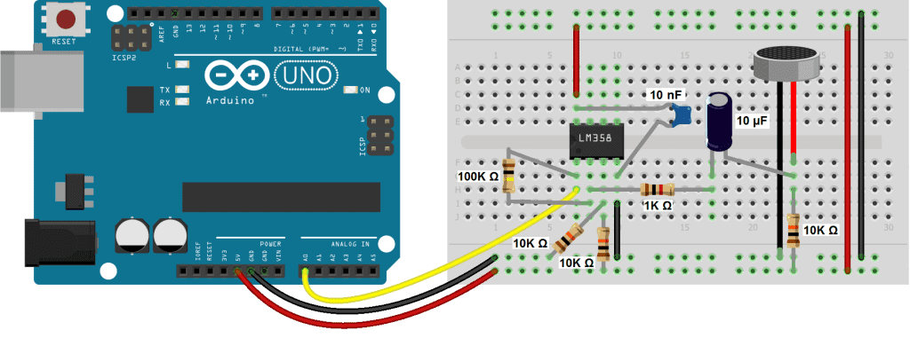 ligegyldighed får elefant How to Use Microphones on the Arduino - Circuit Basics