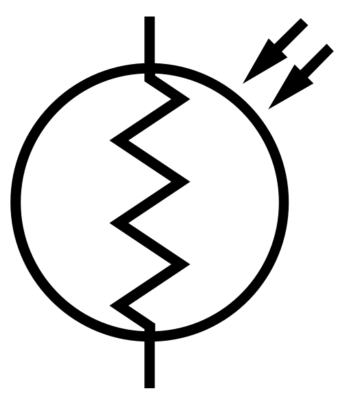 Photoresistor Schematic Symbol