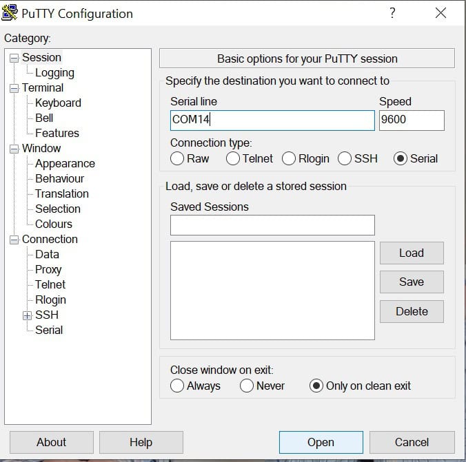 Use PuTTY to Access the Raspberry Pi Terminal from a Computer Circuit