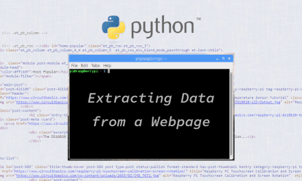 How to Extract Data From a Webpage With Python on the Raspberry Pi