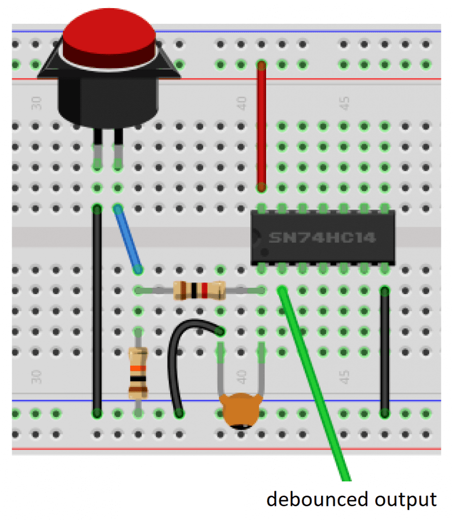 Switch debouncing circuit