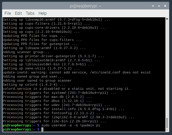 Setting up Network Printer with Raspberry Pi and CUPS