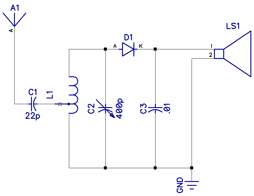 1. [50 points] Given the RF circuit shown below