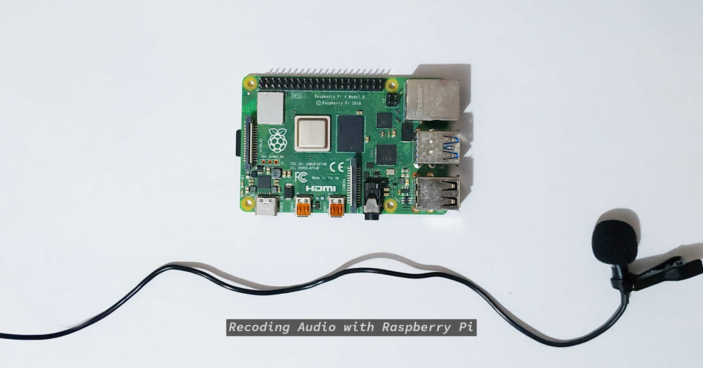 Duchess royalty hinanden How to Record Audio With the Raspberry Pi - Circuit Basics