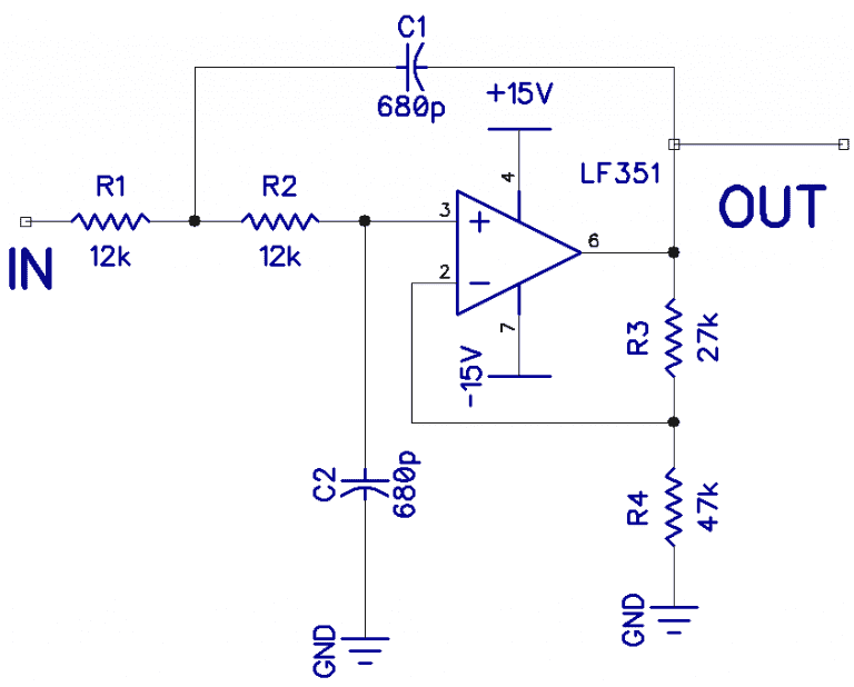 How to Build Audio Filter Circuits Circuit Diagram