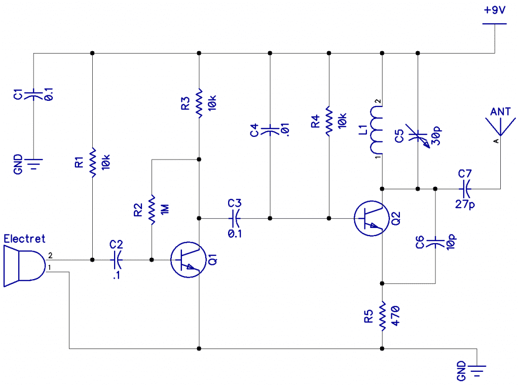 Fm Transmitter Block Diagram Circuit