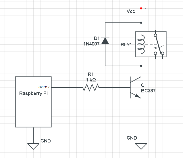 Raspberry Pi 5V Relay