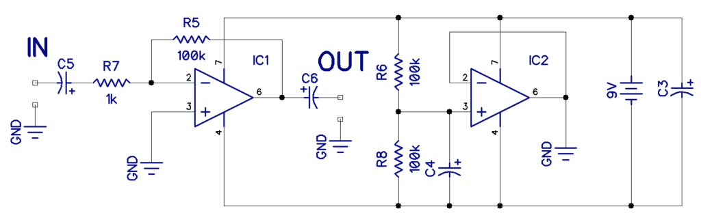 Ultimate Guide to Op-Amps - Dual power supply schematic