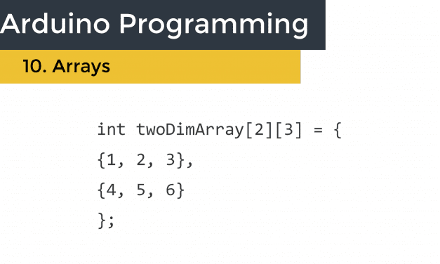How to Use Arrays in Arduino Programming