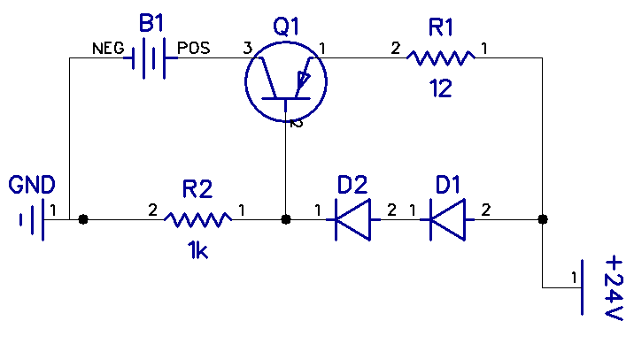 NiCd and NiMH Battery Charger Circuit Schematic